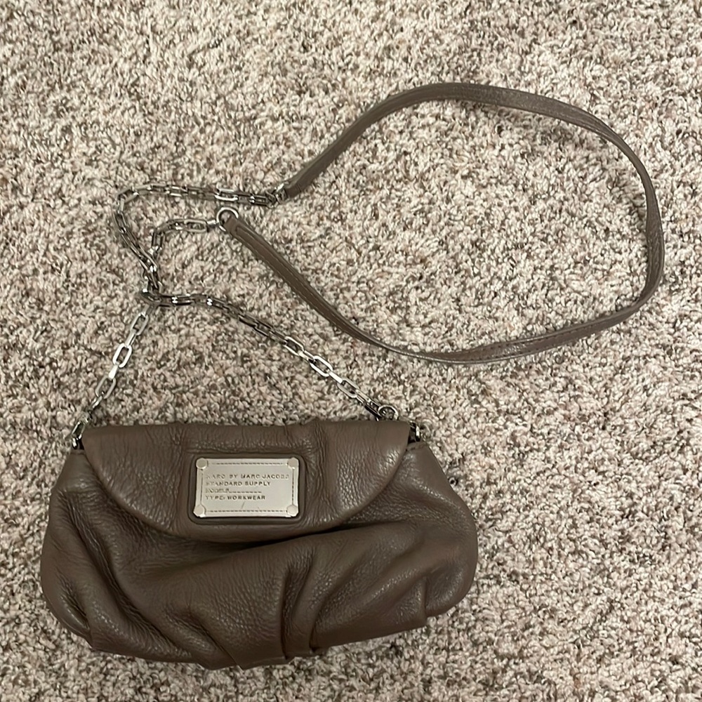 Marc by Marc Jacobs Pewter Grey Karlie Crossbody Bag